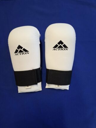 Mitts TKD-Karate PU White